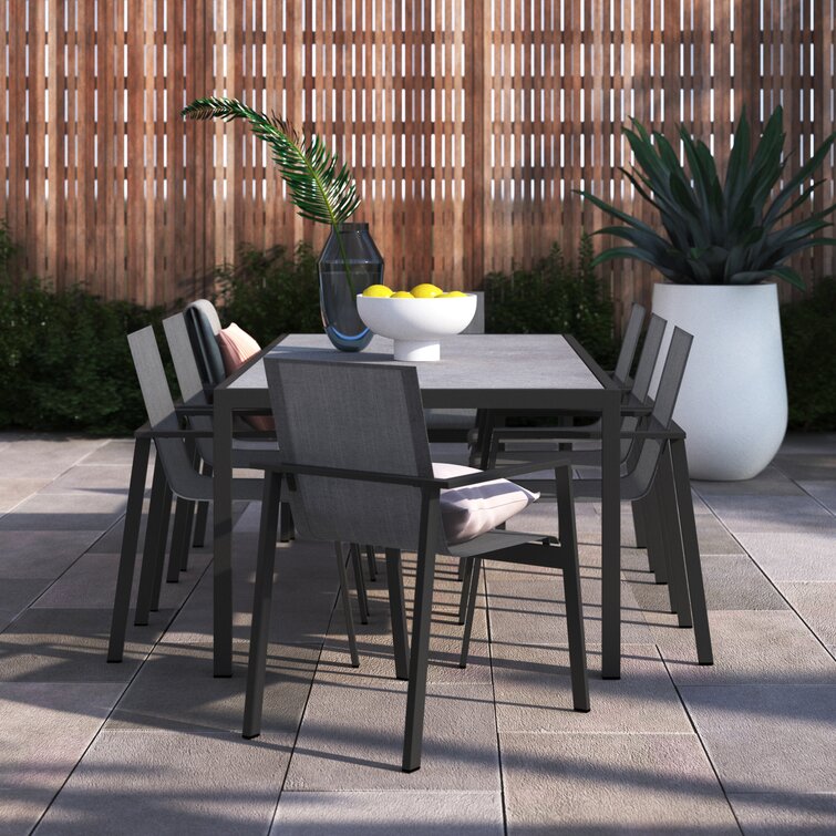 Modern outdoor dining sets for outlet 8